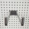 Trion 12 in. 375 Silver Metal Double Arm Heavy Duty Utility Display Hooks Peg Hook 5 pk TR21-12CPCH-5 - alternate 1